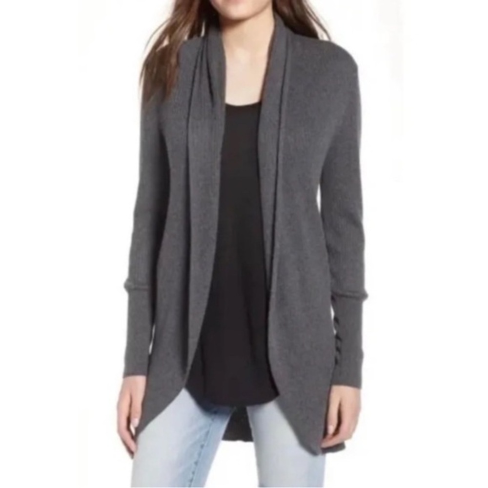 Leith Open Front Cardigan